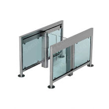 Supermarket Hypermarket Automatic Electrical Swing Turnstile Gate